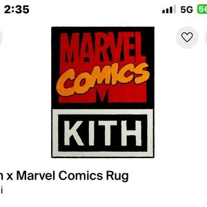 Kith marvel rug
